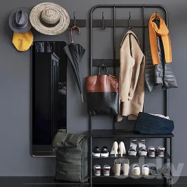 Ikea pinnig pinnig hallway